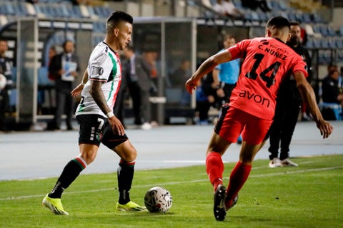 Palestino vs Nacional, Libertadores
