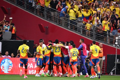 Selección Colombia en al Copa América