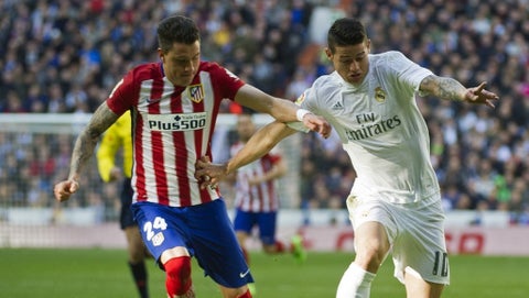 James Rodríguez vs Atlético de Madrid