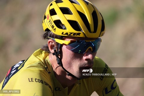 Primoz Roglic, líder del Tour de Francia