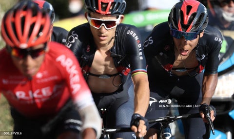 Egan Bernal y Nairo Quintana - Tour de Francia 2020