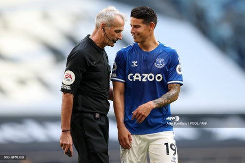 James Rodríguez, Everton