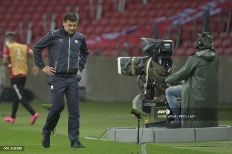 Juan Cruz Real, técnico de América de Cali