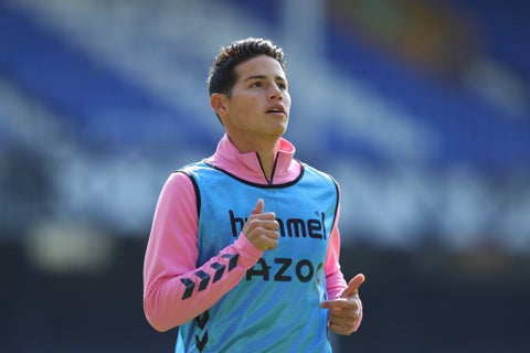 James Rodríguez, Everton