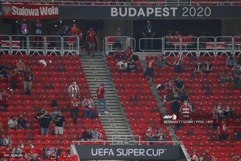 Hinchas en Bayern vs Sevilla