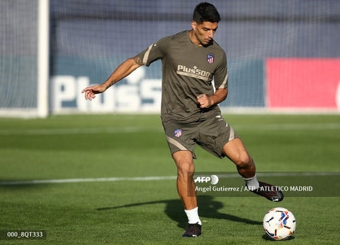Luis Suárez, delantero del Atlético de Madrid