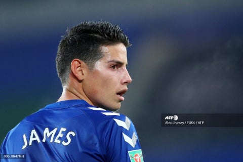 James Rodríguez, Everton