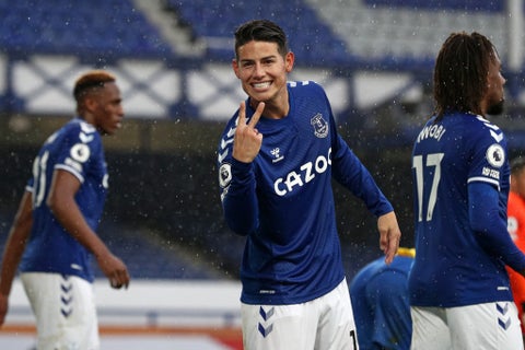 James Rodríguez, Everton