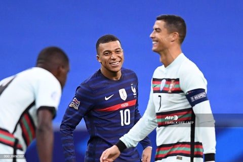 Cristiano Ronaldo, Mbappé