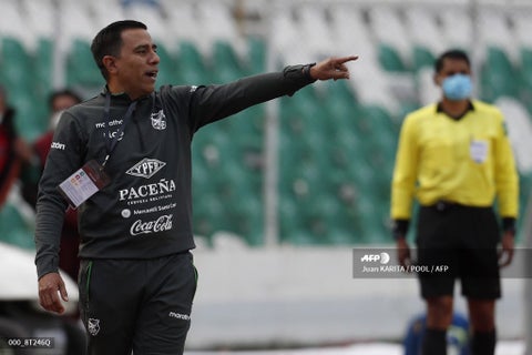 César Farías, técnico de la Selección Bolivia