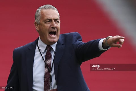 Gustavo Alfaro, técnico de Ecuador