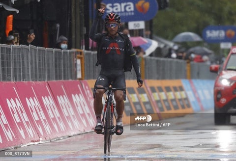 Jhonatan Narváez, ciclista colombiano