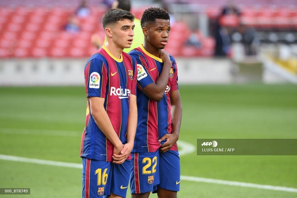 Pedri, Ansu Fati, FC Barcelona