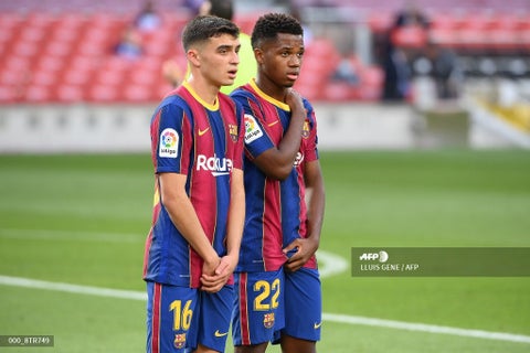 Pedri, Ansu Fati, FC Barcelona
