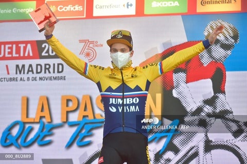 Primoz Roglic disputa la Vuelta a España 2020