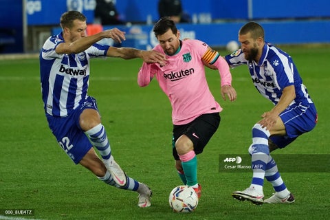 Alavés vs Barcelona, liga española