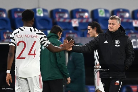 Ole Gunnar Solskjaer, entrenador del Manchester United