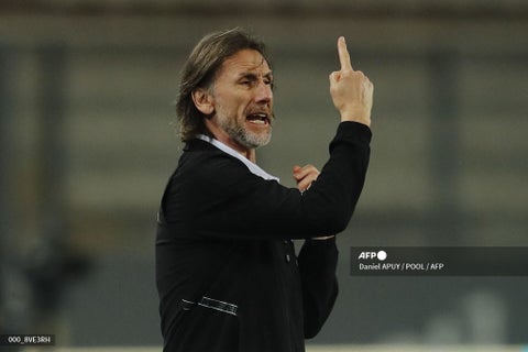 Ricardo Gareca, técnico de Perú