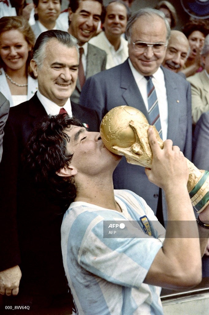 Diego Maradona, campeón del mundo 1986