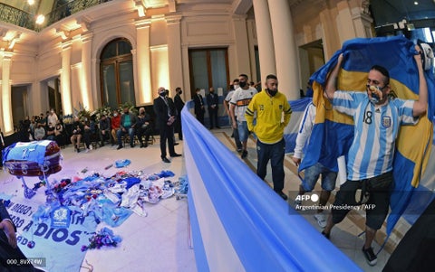 Sepelio de Diego Maradona