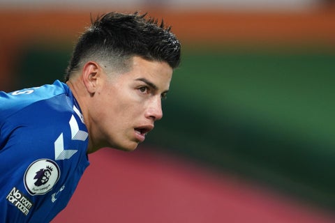 James Rodríguez, Everton