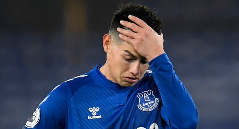 James Rodríguez, Everton