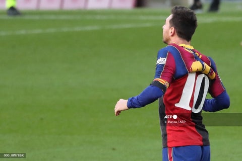 Lionel Messi homenaje a Maradona