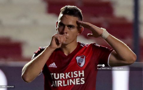 Santos Borré, River Plate 2021