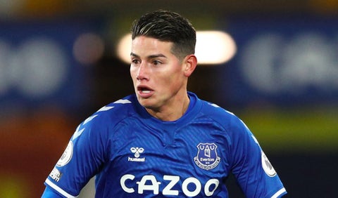 James Rodríguez, Everton