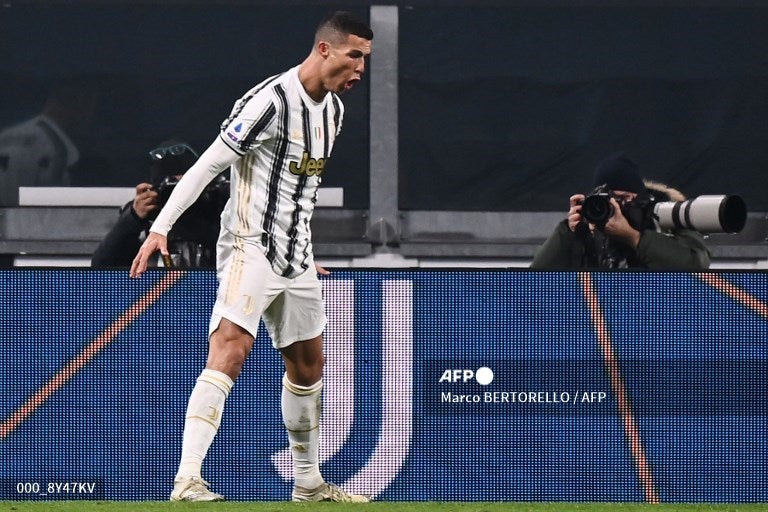 Cristiano Ronaldo, goleador de la Juventus