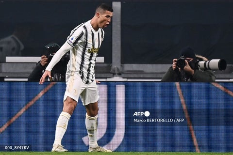 Cristiano Ronaldo, goleador de la Juventus