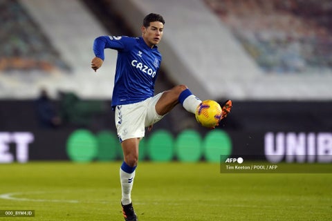 James Rodríguez - Everton 2021