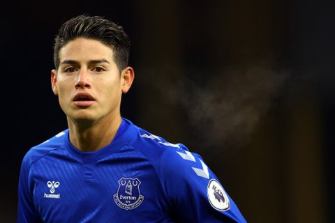 James Rodríguez, Everton