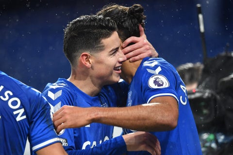 James Rodríguez, Everton