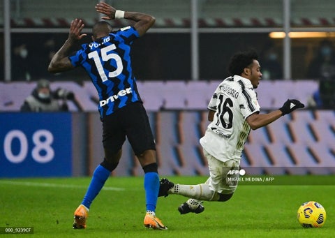 Juan Guillermo Cuadrado vs Inter