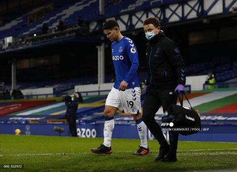 James Rodríguez, Everton 2021