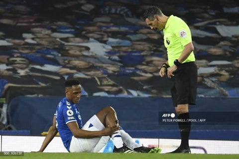 Yerry Mina - lesión