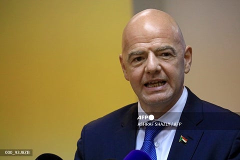 Gianni Infantino, presidente de la FIFA