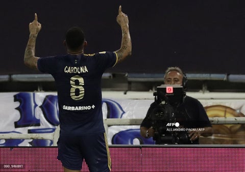 Edwin Cardona, Boca Juniors 2021