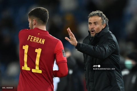 Luis Enrique DT de España