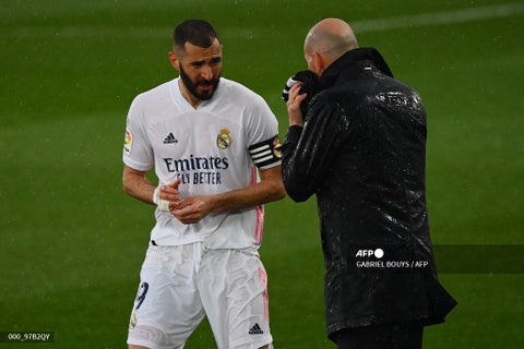 Benzemá y Zidane - Real Madrid