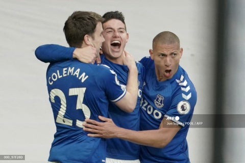 James Rodríguez, Everton