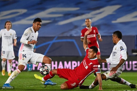 Real Madrid vs Liverpool; Champions League 2021