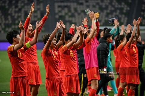 China femenino - fútbol