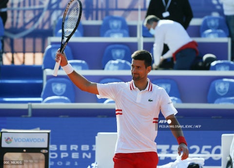 Novak Djokovic 2021, tenista serbio