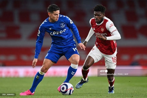 James Rodríguez, Everton 2021