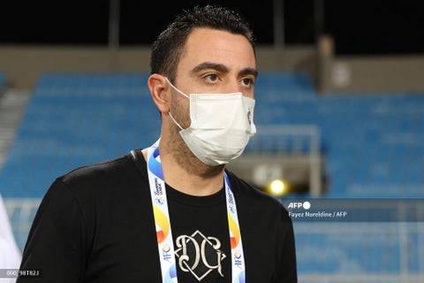 Xavi Hernández, DT español