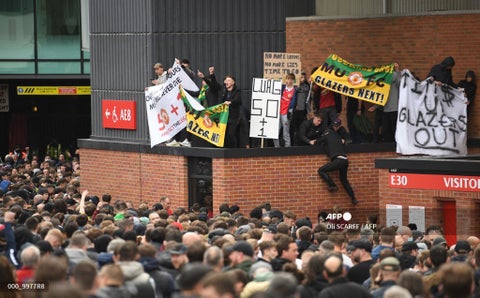 Hinchas del Manchester United