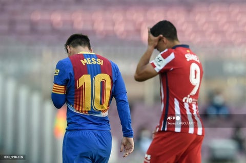 Lionel Messi y Luis Suárez