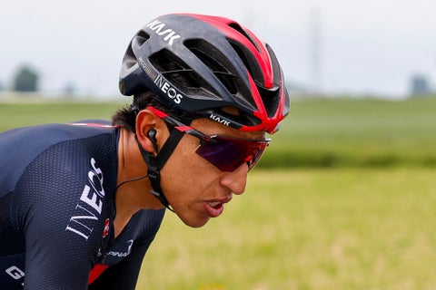 Egan Bernal, líder del equipo Ineos